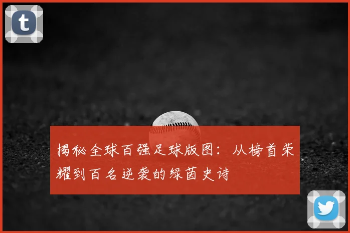 揭秘全球百强足球版图：从榜首荣耀到百名逆袭的绿茵史诗